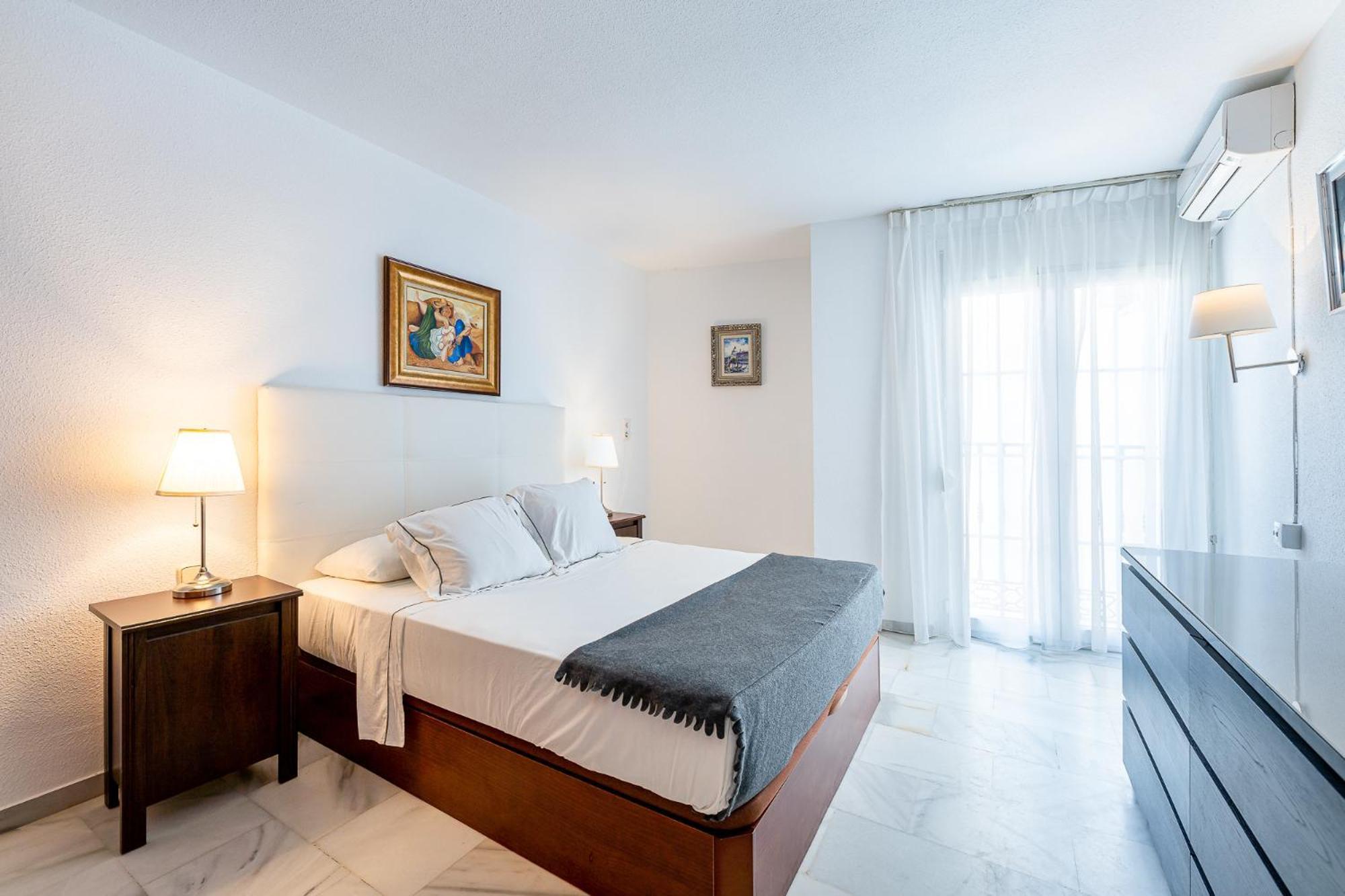 797 Holiday Rentals - Piso Para 3 En La Carihuela Con Piscina 托雷莫利诺斯 外观 照片
